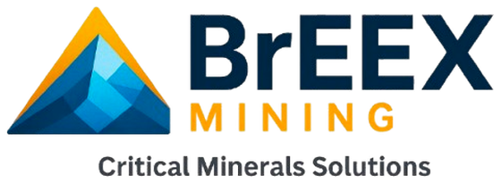 Logotipo BrEEX Mining & Tecnologia Mineral